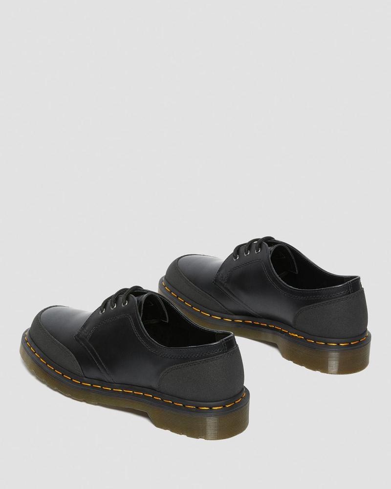 Zapatos Oxford Dr Martens 1461 Guard Panel Cuero Hombre Negros | MX 222NWY